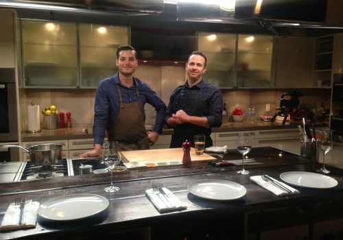 The Chef’s Bar Two Chefs ready to cook