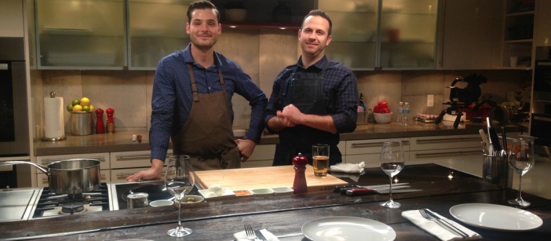 The Chef’s Bar Two Chefs ready to cook