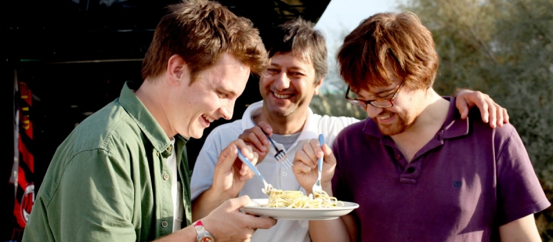 James and Thom’s Pizza Pilgrimage james-thom-trying-pasta