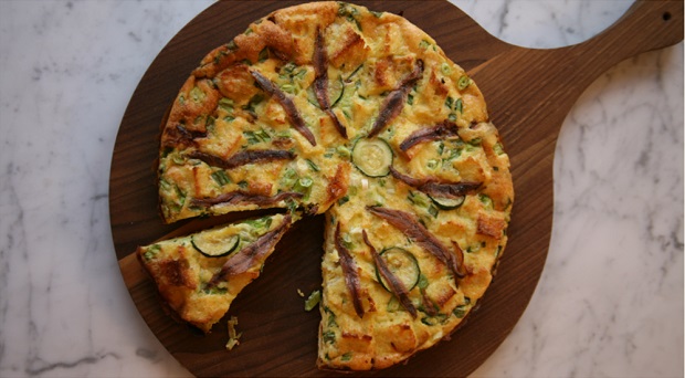 Anchovy Frittata