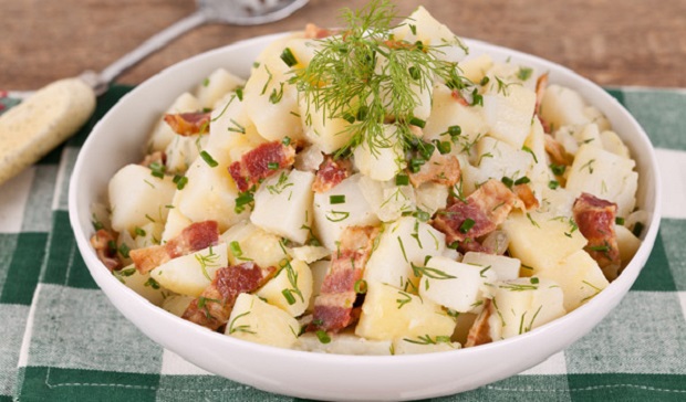 Potato Salad with Bacon and Dill