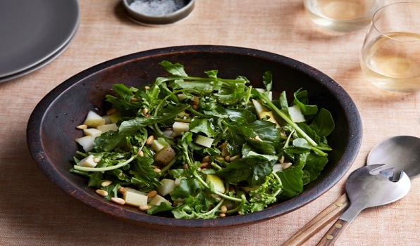 Grana, Arugula, Pear Salad