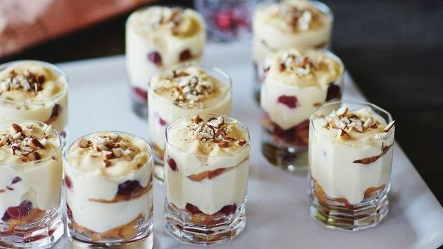 Cherry tiramisu