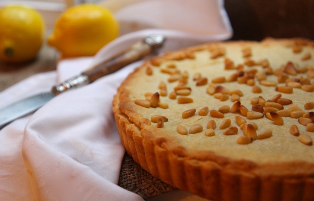 Lemon and Pine Nut Pie