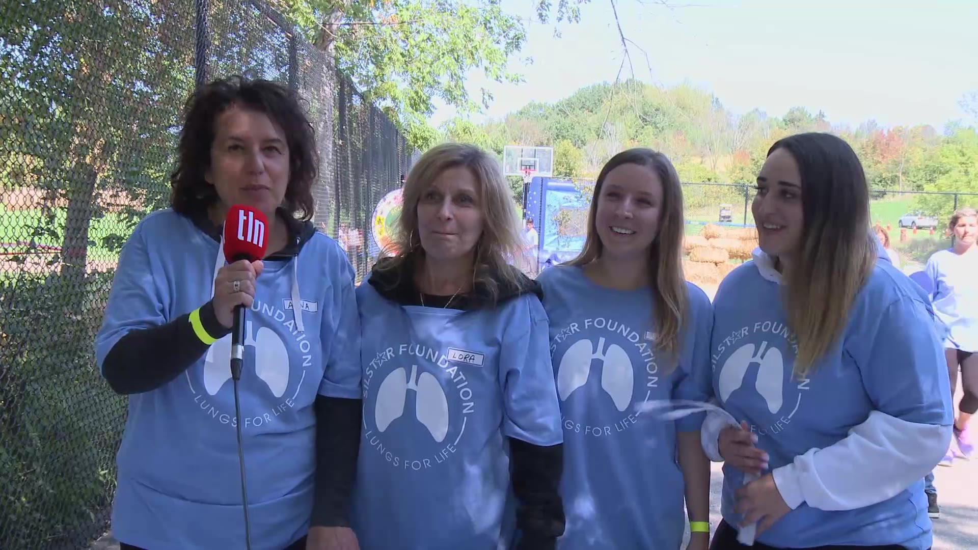 Volunteers from Silstar Foundation smiling