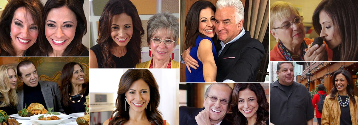 collage of celebrity guests