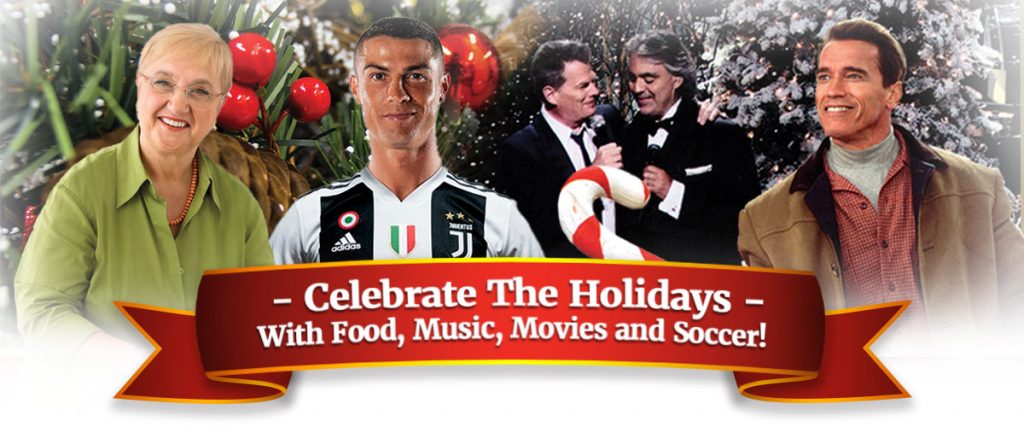  TLN Television Celebrates the Holidays with Food, Music, Movies and Soccer! 