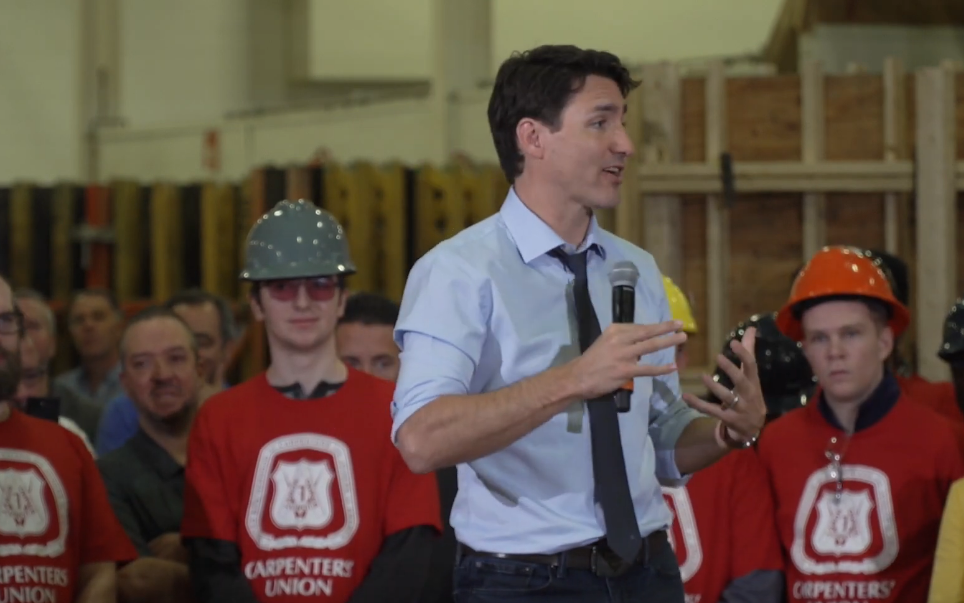 TLN Connects: Apprentice Carpenters in Vaughan Meet PM Trudeau