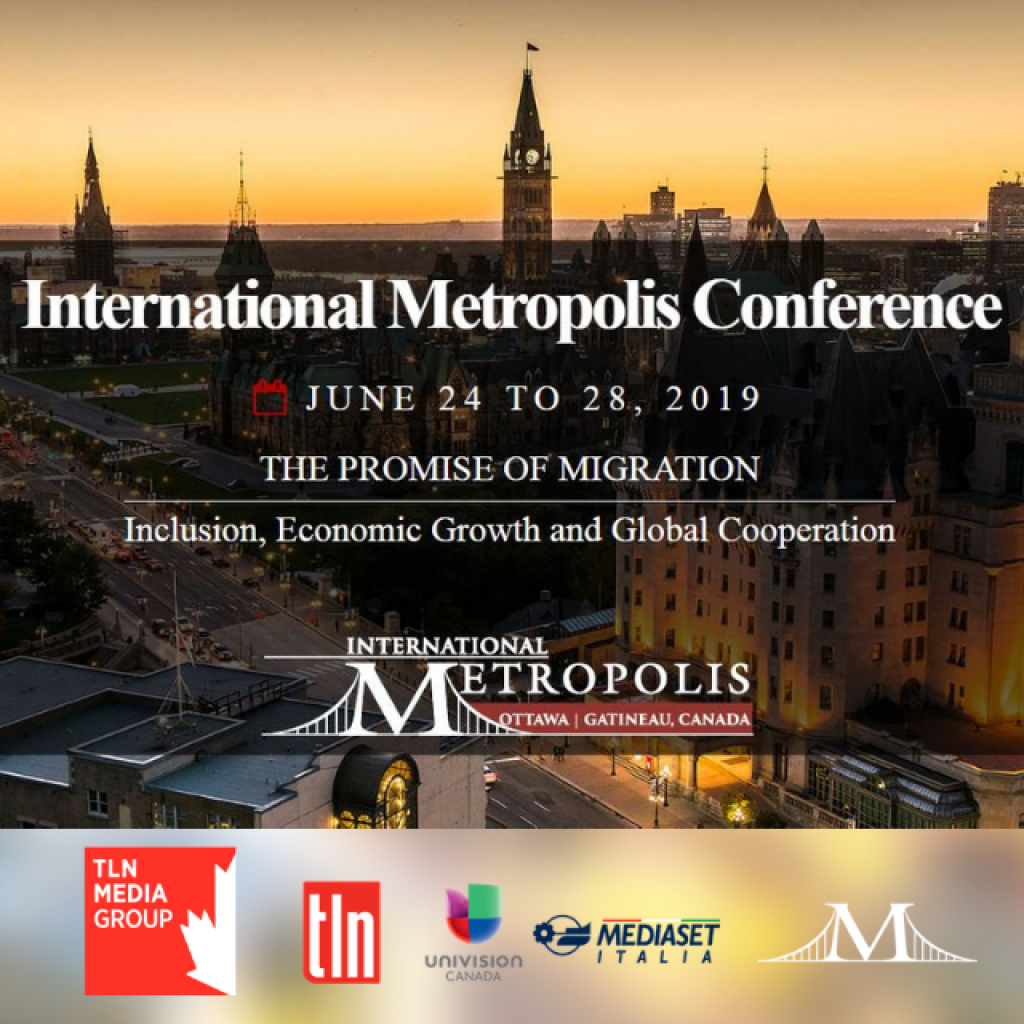TLN MEDIA GROUP PARTNERS WITH THE INTERNATIONAL METROPOLIS PROJECT TO PRESENT THE 2019 INTERNATIONAL METROPOLIS CONFERENCE