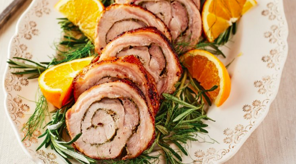 Pot-Roasted Herb-Scented Pork Loin