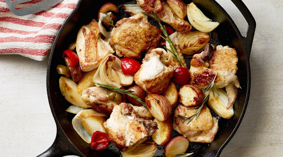 Chicken and Potatoes (Pollo e Patate) by Lidia Bastianich on Lidia's Kitchen