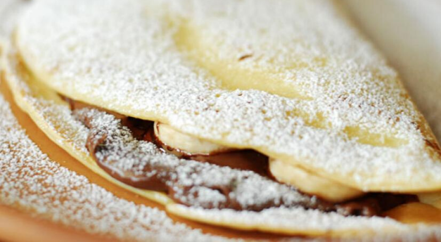 Chocolate-Hazelnut Crepes by David Rocco on David Rocco's Dolce Italia