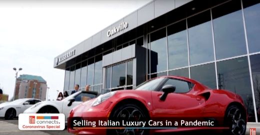 Selling Italian luxury cars during a pandemic
