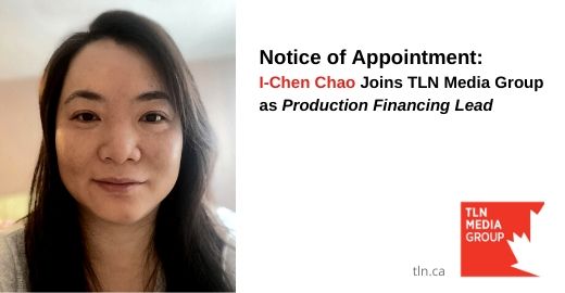 Notice of Appointment: I-Chen Chao Joins TLN Media Group