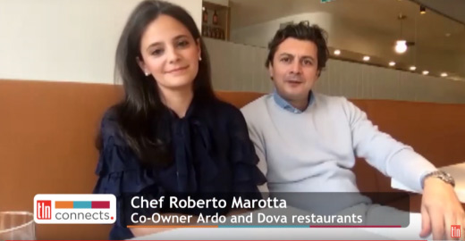 Chef Roberto Marotta on his feature in TLN series “Opening Sicily” and the opening of his new restaurant Dova
