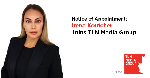 TLN Media Group Welcomes Irena Koutcher