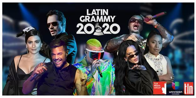 TLN Media Group Presents Exclusive Canadian Broadcast of 21st Annual LATIN GRAMMY Awards®