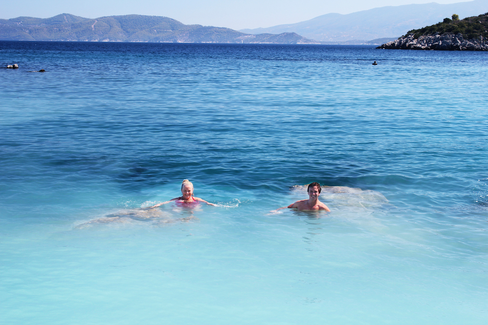Ep 4 Swimming in hot springs, Methana 2