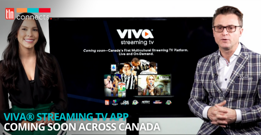 VIVA Streaming TV App Coming Soon- Visit vivatv.ca to pre-register or scan QR Code | TLN Connects