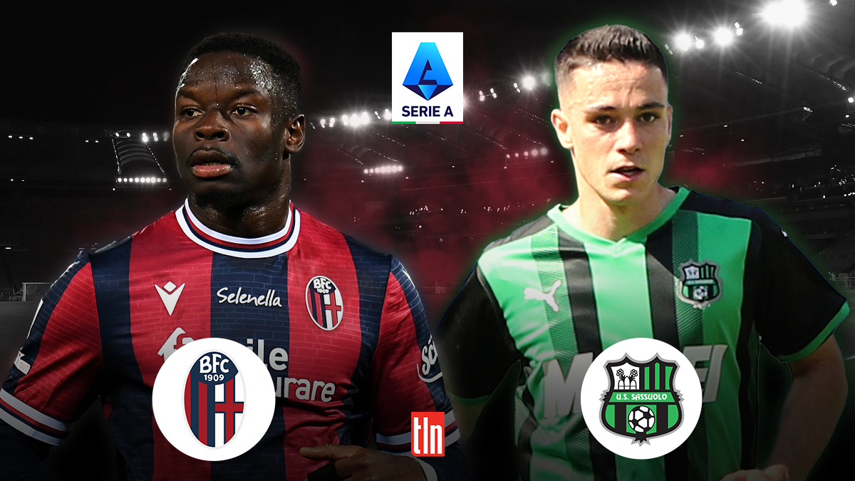 2021-22 Serie A: Matchday 37: Bologna vs Sassuolo: Adama Soumaoro x Giacomo Raspadori