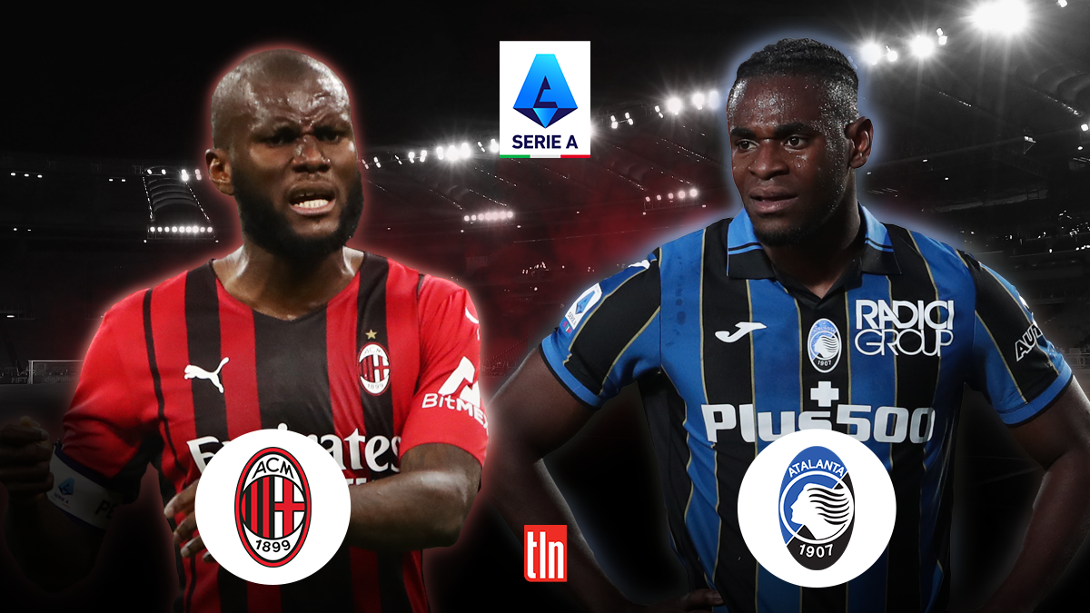 2021-22 Serie A: Matchday 37: Milan vs Atalanta: Franck Kessié x Duván Zapata