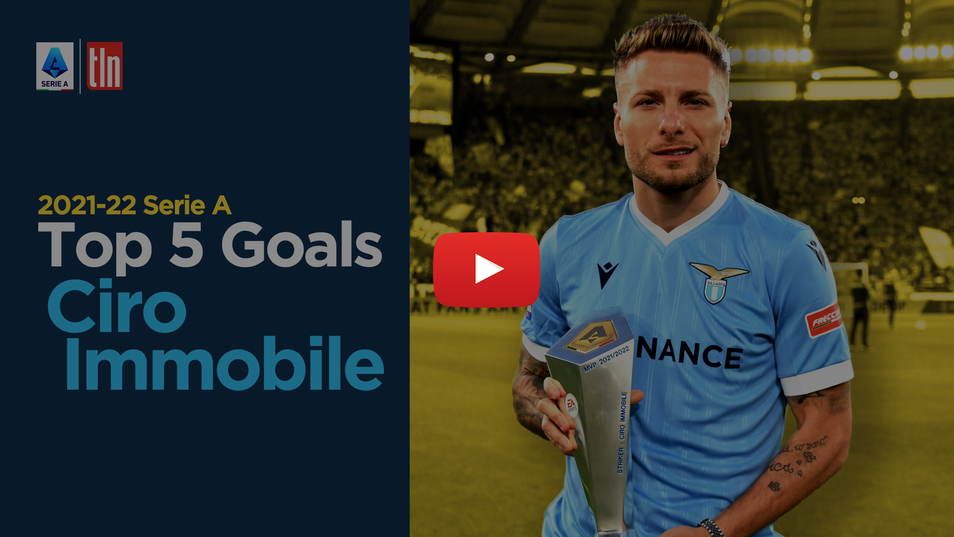 Ciro Immobile | Lazio | Top 5 Goals | 2021-22 Serie A