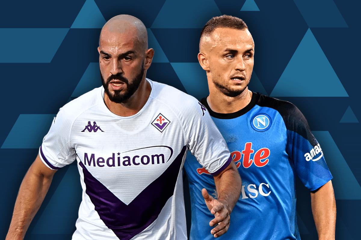 2022-23 Serie A - Fiorentina vs Napoli - Riccardo Saponara & Stanislav Lobotka