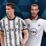 2022-23 Serie A - Juventus vs Spezia - Dusan Vlahovic & Simone Bastoni