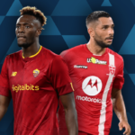 2022-23 Serie A - Roma vs Monza - Tammy Abraham & Gianluca Caprari