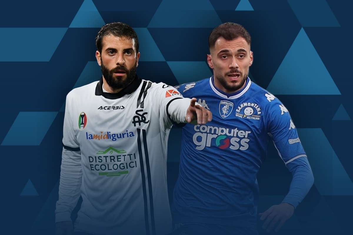 Spezia vs Empoli - Daniele Verde - Nedim Bajrami