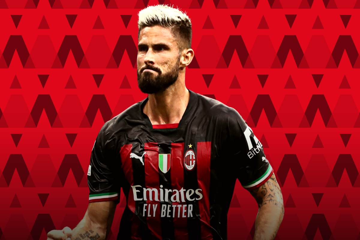 Olivier Giroud - Milan - 2022-23 Serie A