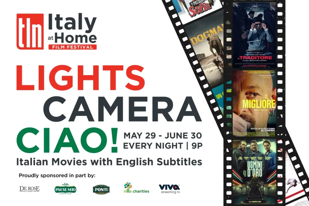 Italy at Home Film Festival on TLN TV