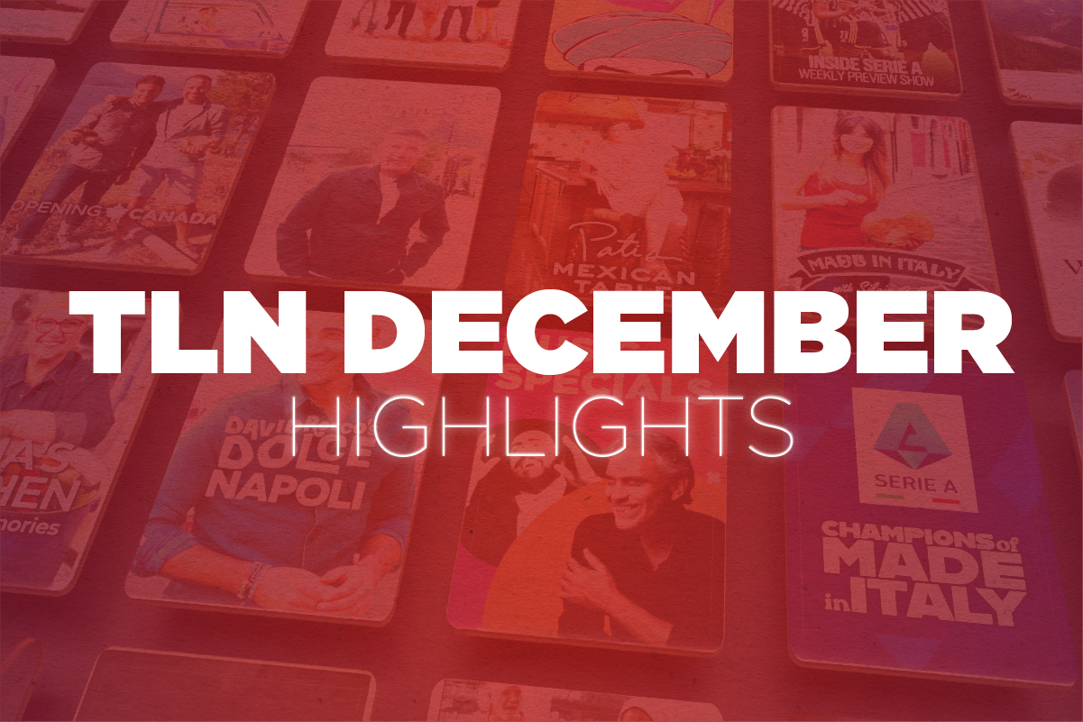 This December on TLN TV | Free Preview Holiday Highlights, & Gino