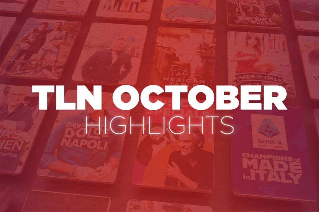 This October on TLN TV | Free Preview, Latin American Heritage Month, & Gino