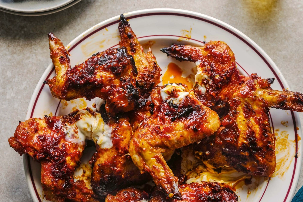 Devilled Chicken Wings with Smoked Paprika & Honey