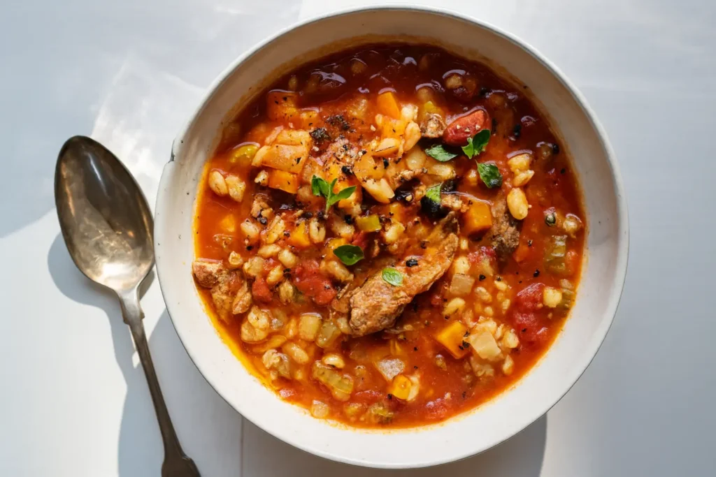 Beef and Barley Soup