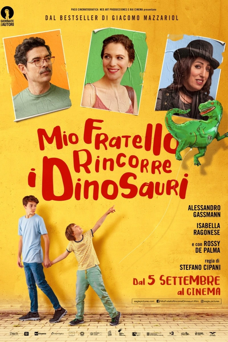 Mio Fratello Rincorre i Dinosauri (My Brother Chases Dinosaurs) poster on TLN