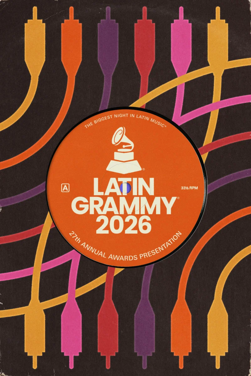 The 27th Annual Latin Grammy Awards poster on TLN