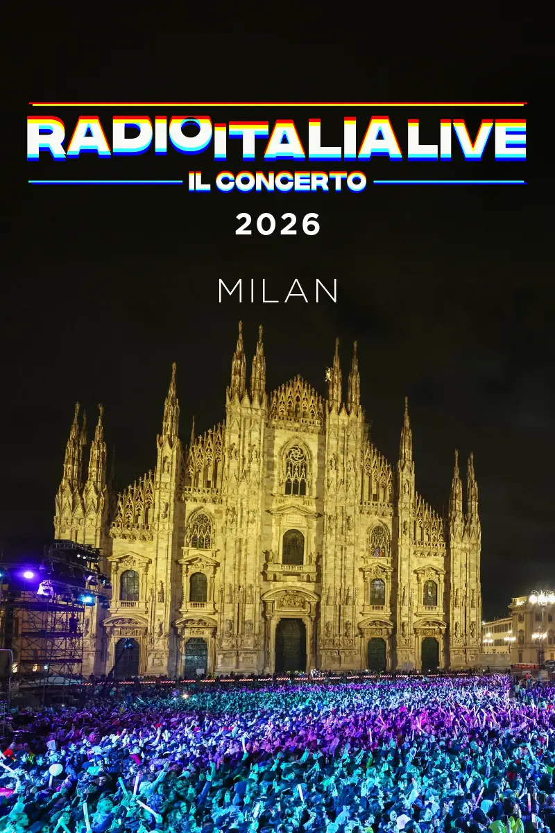 Radio Italia Concert: Live from Milano 2026 poster on TLN