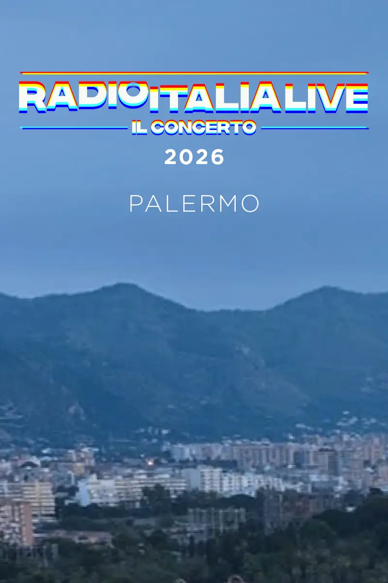Radio Italia Concert: Live from Palermo 2026 poster on TLN