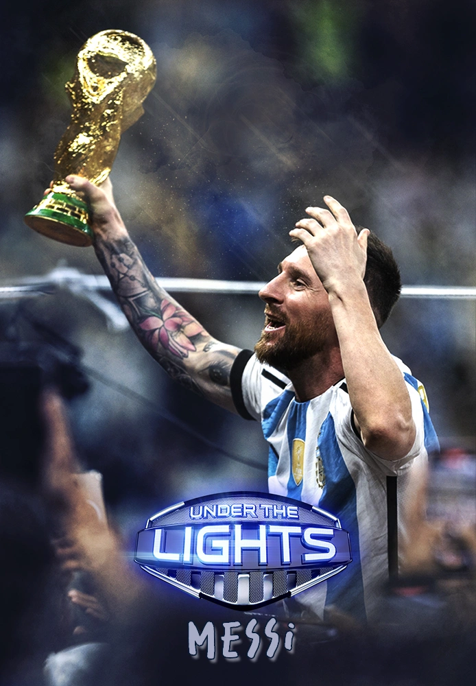 Under The Lights: Messi poster on TLN