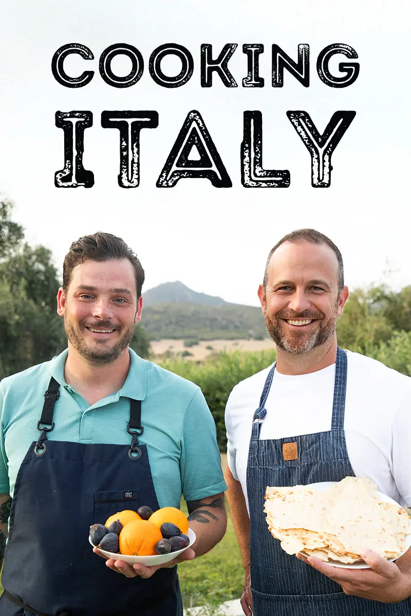 Cooking Italy with Chefs Rob Rossi & Craig Harding poster on TLN