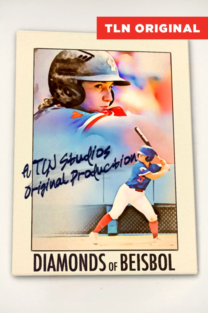 Diamonds of Beisbol poster on TLN