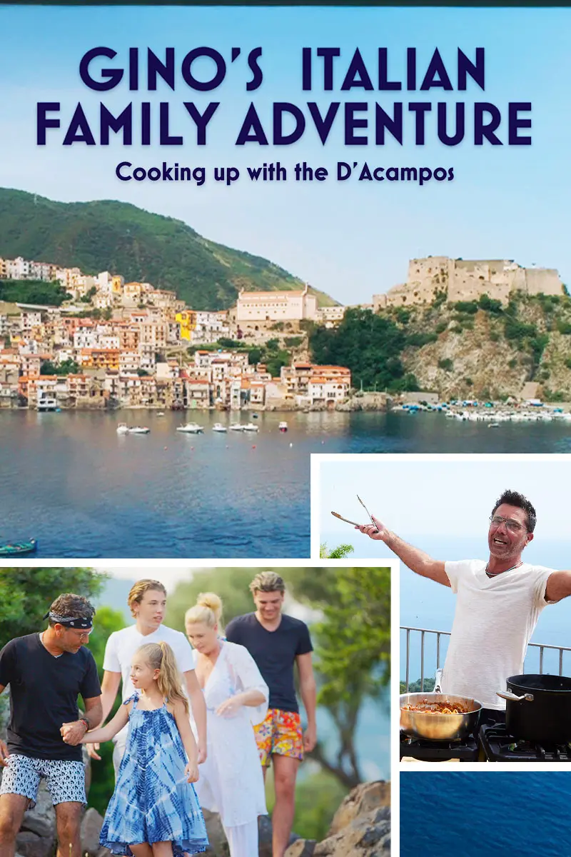 Gino's Italian Family Adventure: Cooking Up with the D'Acampos poster on TLN